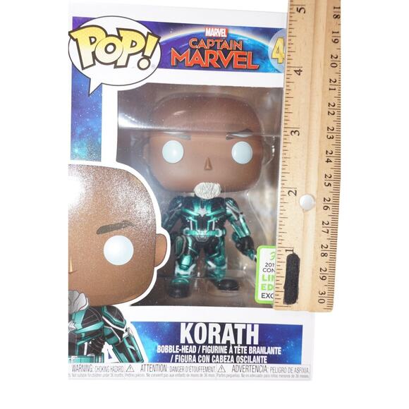 Korath Captain Marvel Comics Spring Convention 2019 - Funko Pop 3.5" Toy Figure - Picture 2 of 7
